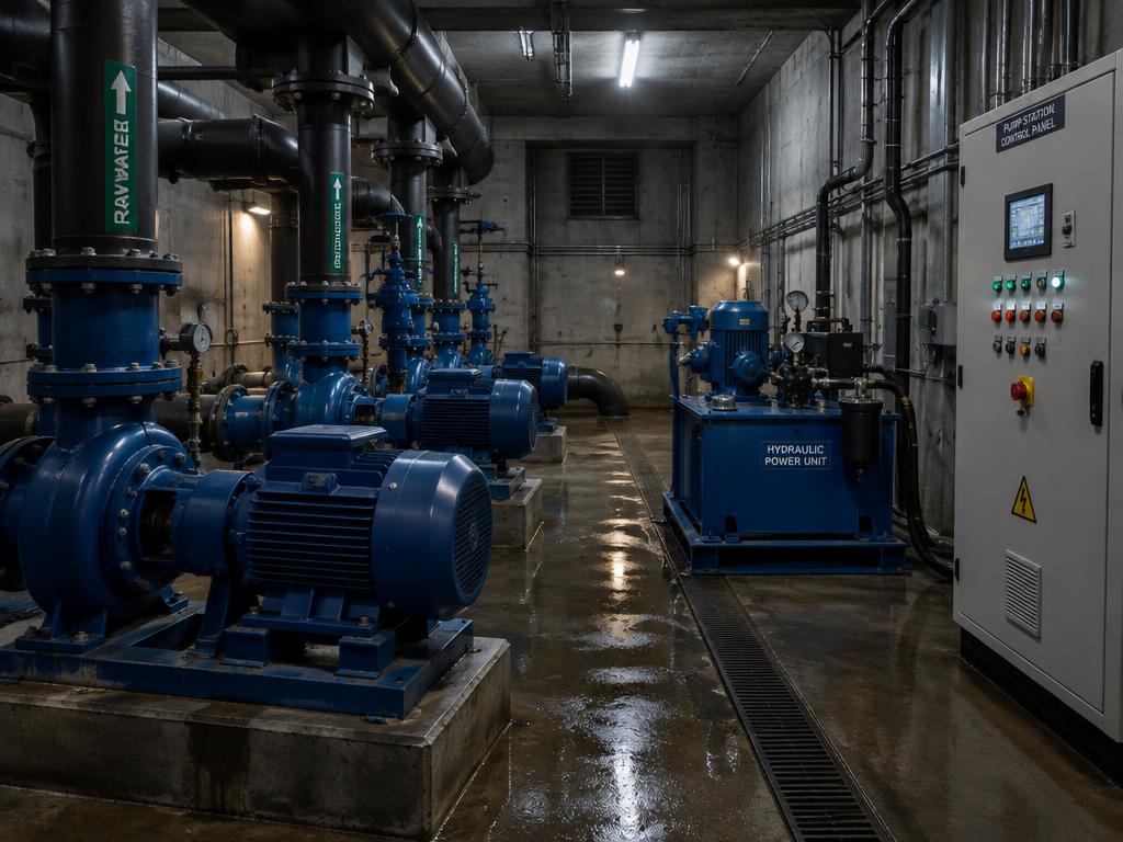 Hydraulikkaggregater & pumpestasjoner